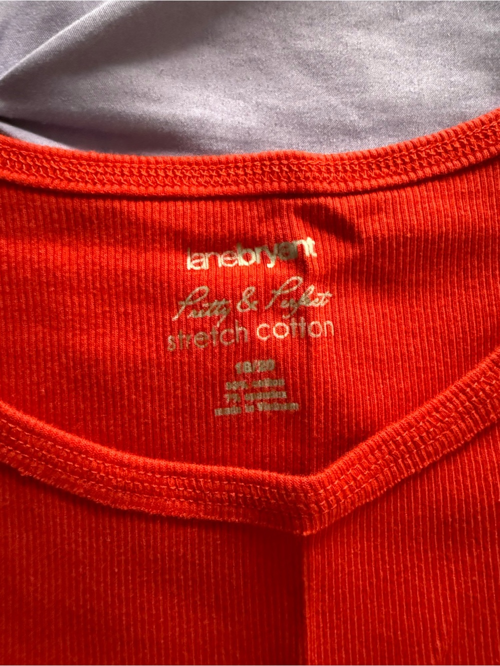 3 - Lane Bryant Tank Tops 18/20 - Pink, Orange, Red - Picture 7 of 7